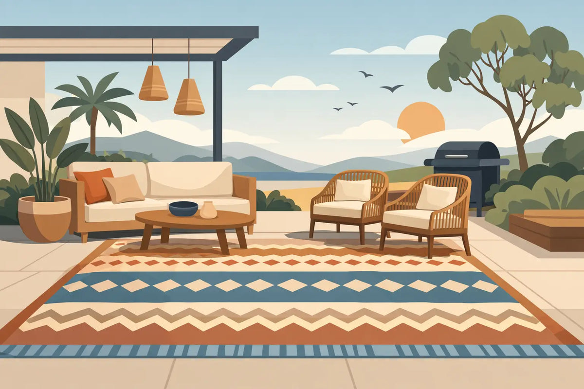 Outdoor Rugs for Patios Built for Aussie Life