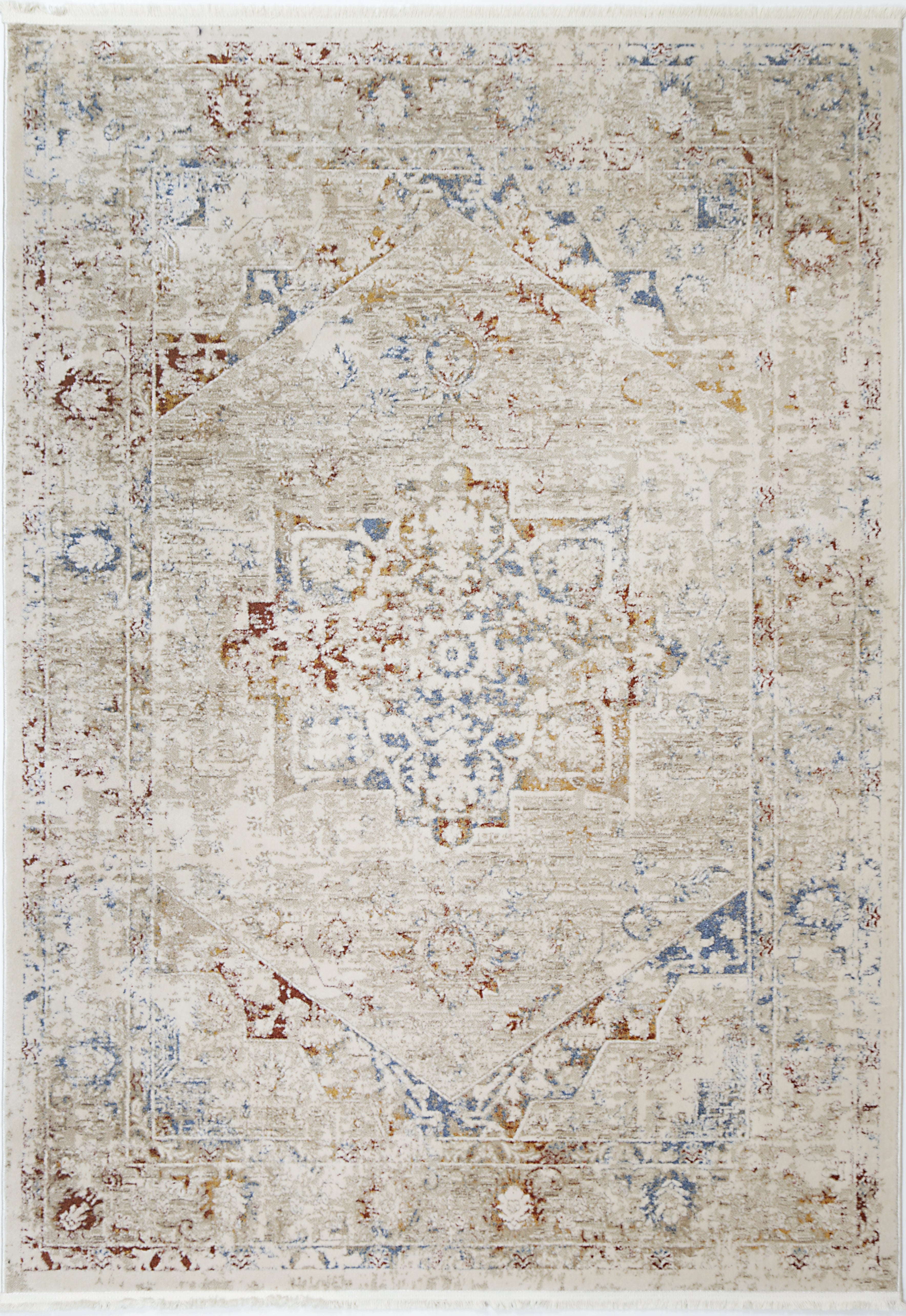 Bohemian Paradise Classic Vintage Beige Multi Rug