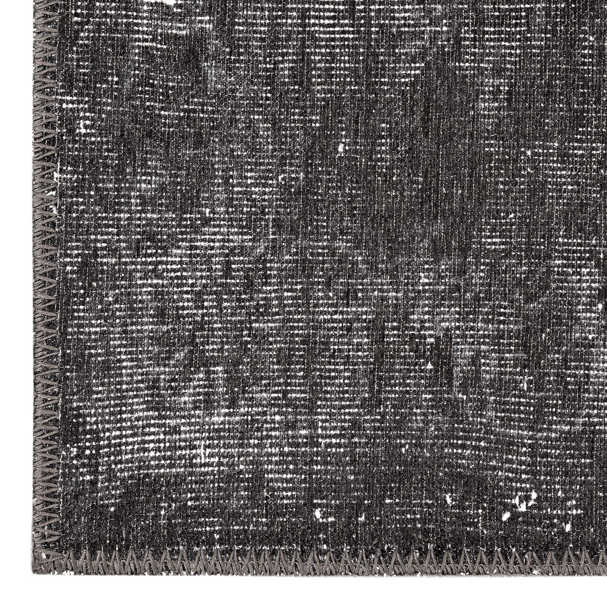 Fame 24 Dk Grey Hallway Runner