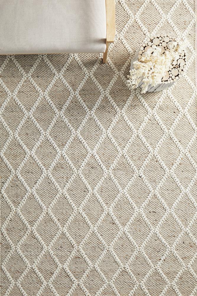 Huxley Natural Rug - Cozy Rugs Australia