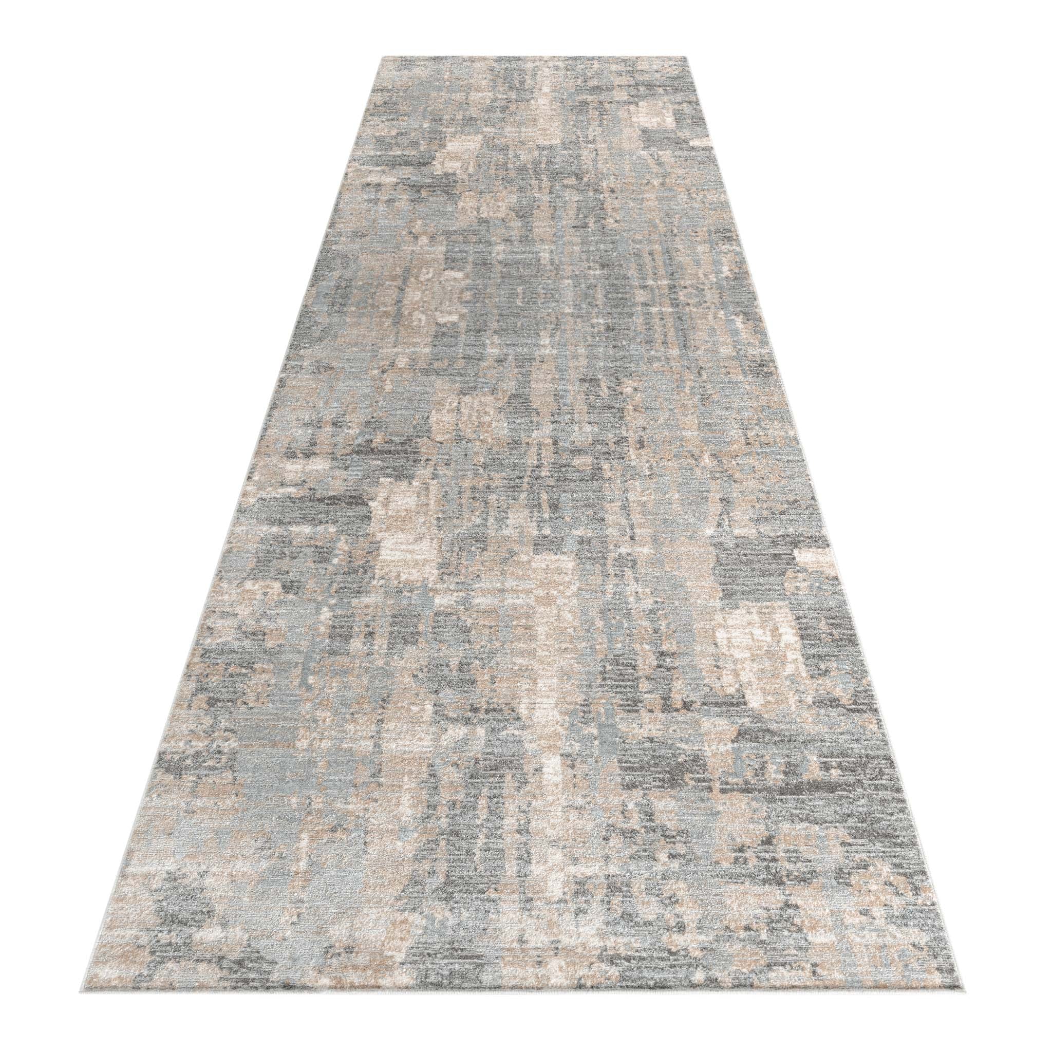 Lotus 2617 Lt Grey Hallway Runner