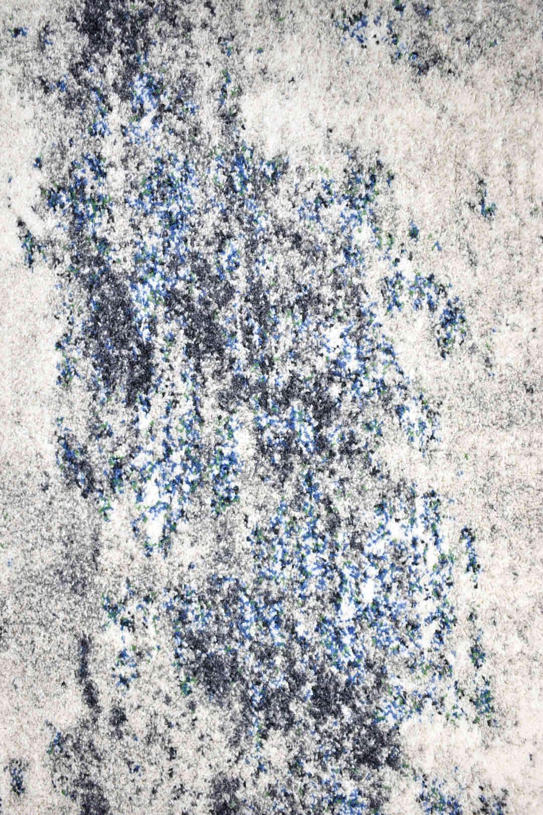 Francis Blue Textured Rug 32667-6258