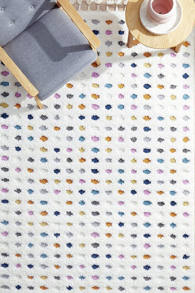 Amsterdam Polka Multi Rug - Cozy Rugs Australia