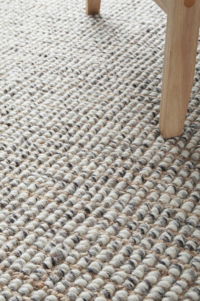 Arabella Grey Rug - Cozy Rugs Australia