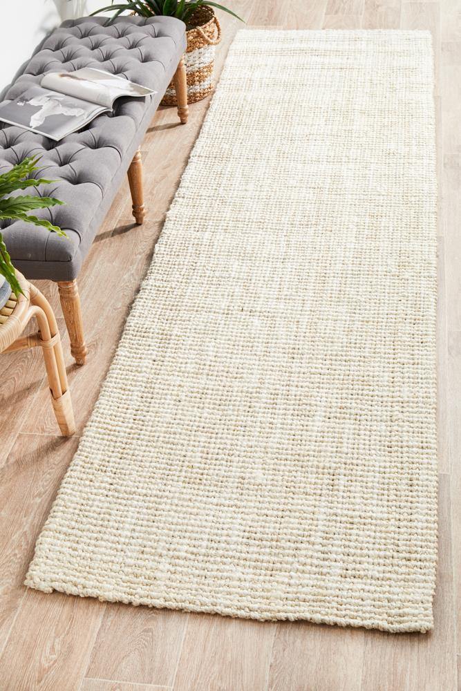 Atrium Barker Bleach Runner - Cozy Rugs Australia