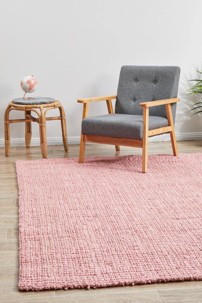 Atrium Barker Pink Rug - Cozy Rugs Australia