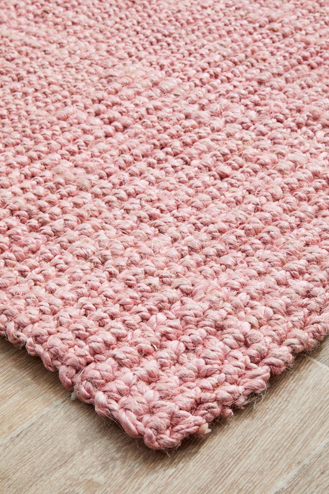 Atrium Barker Pink Rug - Cozy Rugs Australia