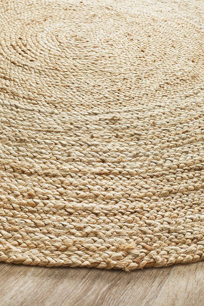 Atrium Polo Round Natural - Cozy Rugs Australia
