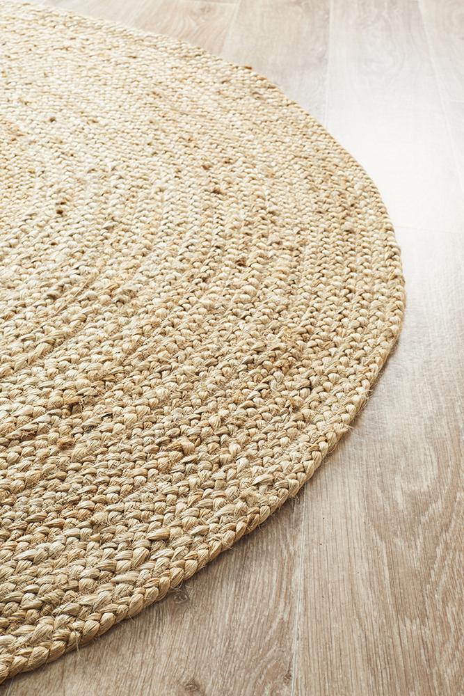 Atrium Polo Round Natural - Cozy Rugs Australia