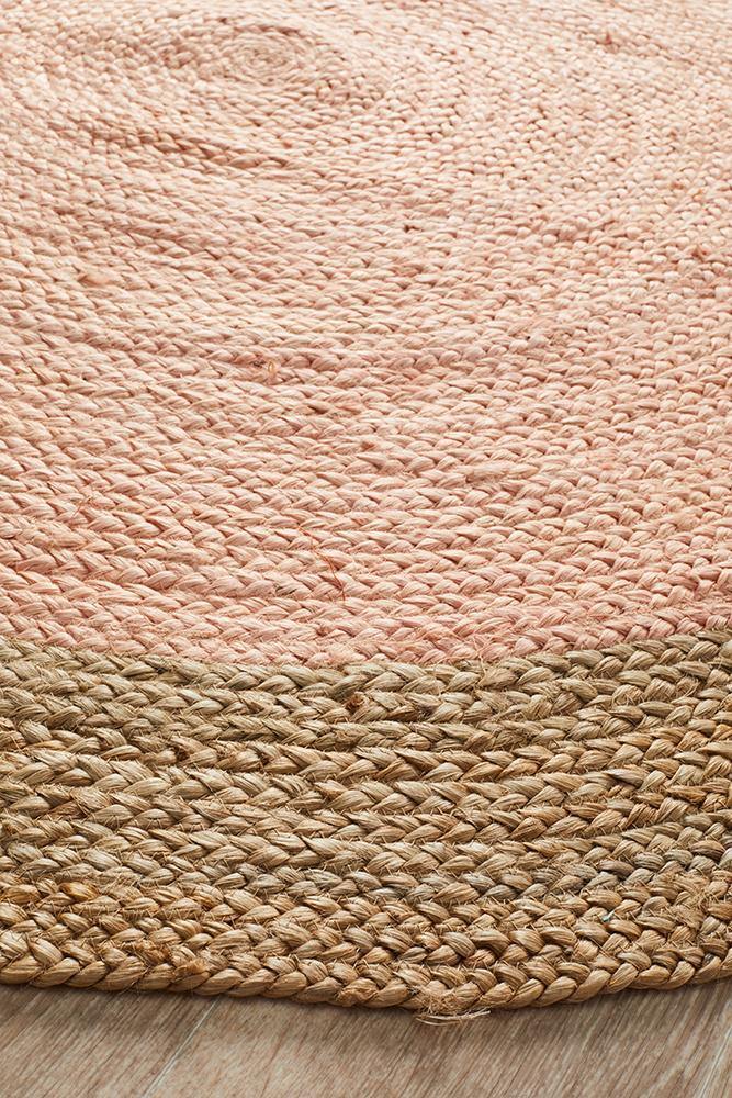 Atrium Polo Round Pink - Cozy Rugs Australia