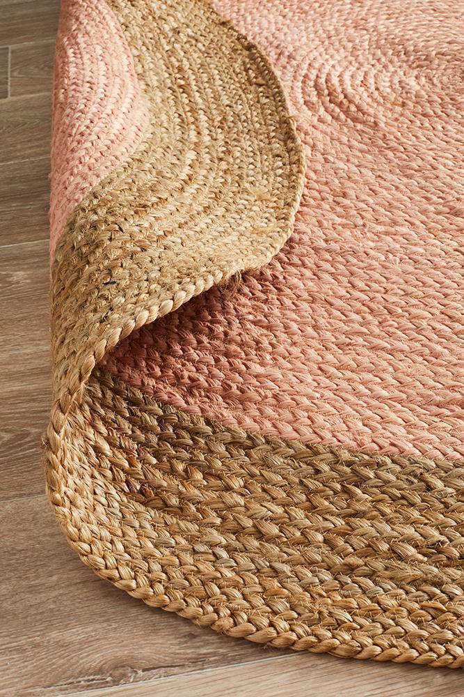 Atrium Polo Round Pink - Cozy Rugs Australia