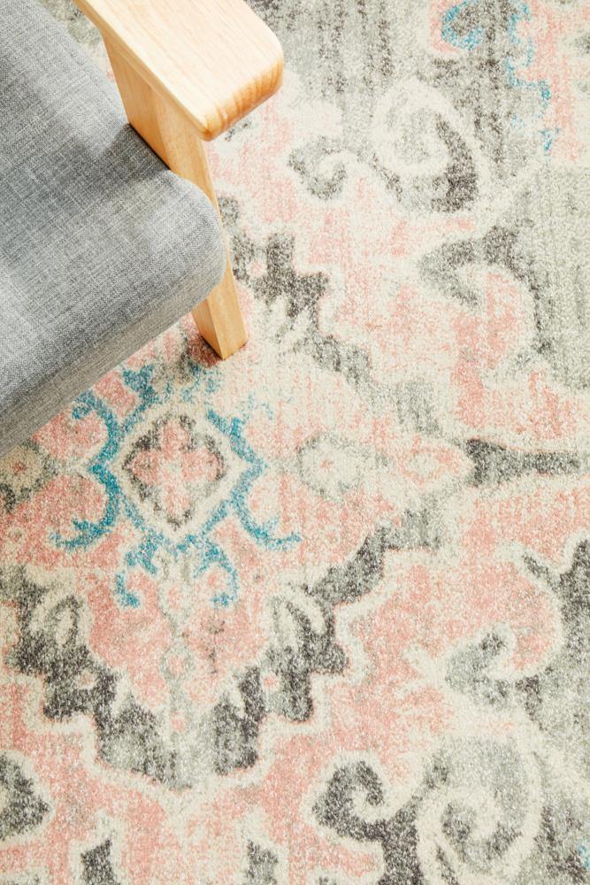 Avenue 701 Grey Round Rug - Cozy Rugs Australia