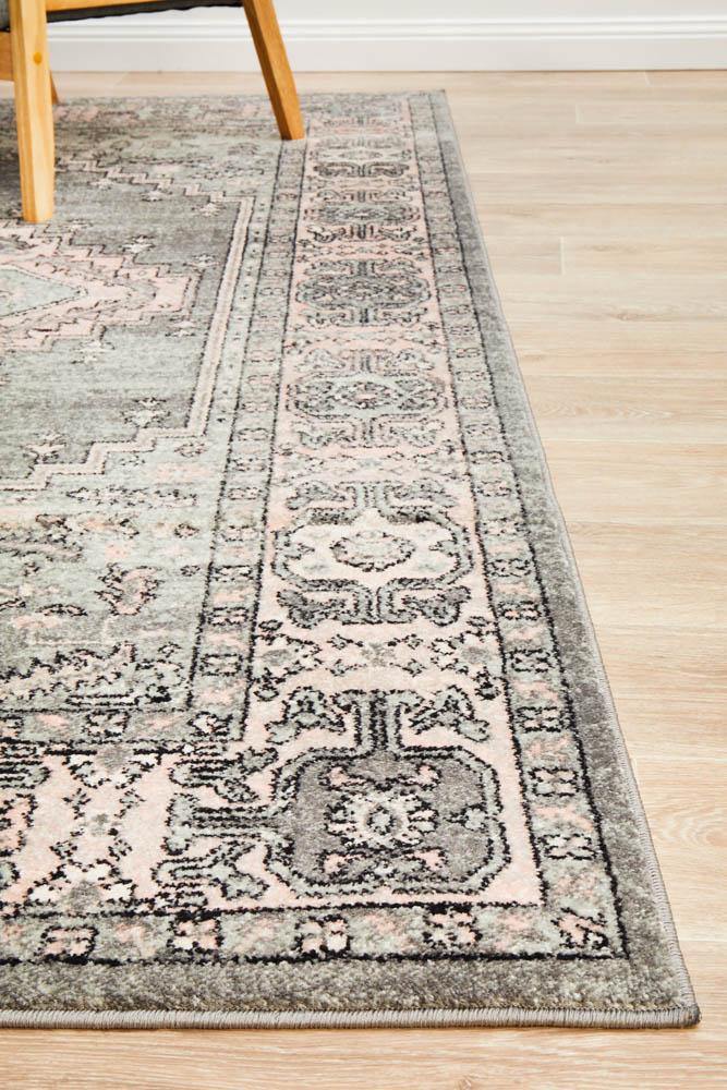 Avenue 703 Grey Rug - Cozy Rugs Australia