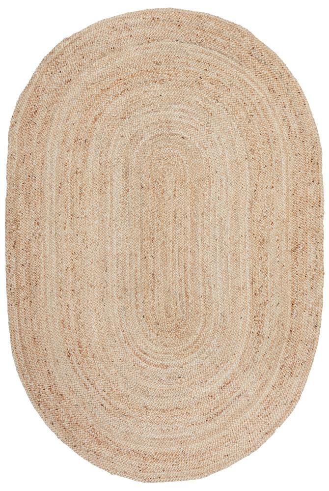 Bondi Natural Oval Rug - Cozy Rugs Australia