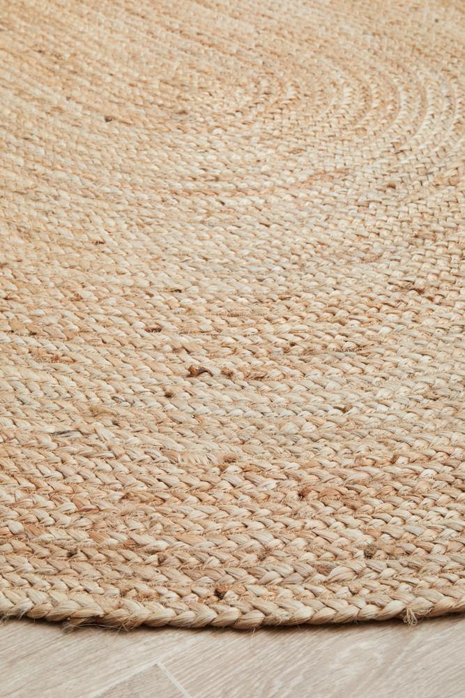 Bondi Natural Oval Rug - Cozy Rugs Australia