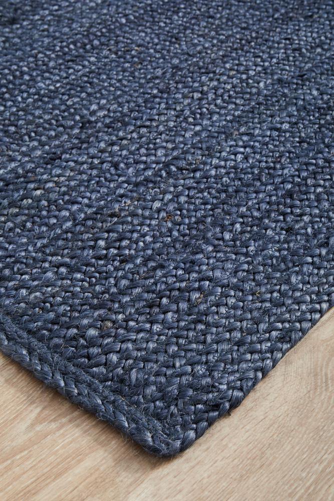 Bondi Navy Runner Rug - Cozy Rugs Australia
