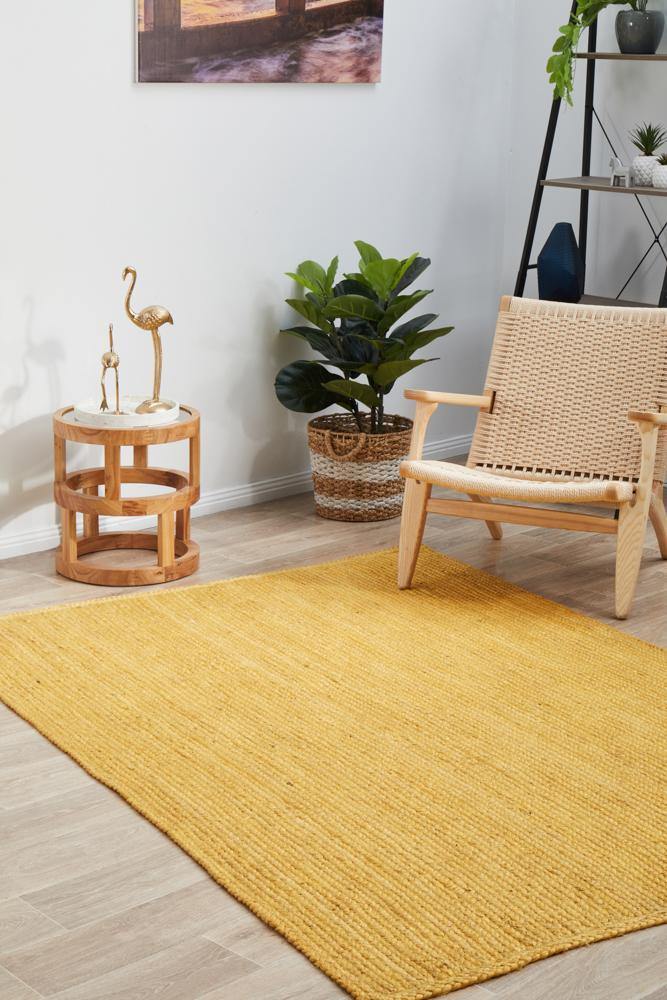 Bondi Yellow Rug - Cozy Rugs Australia