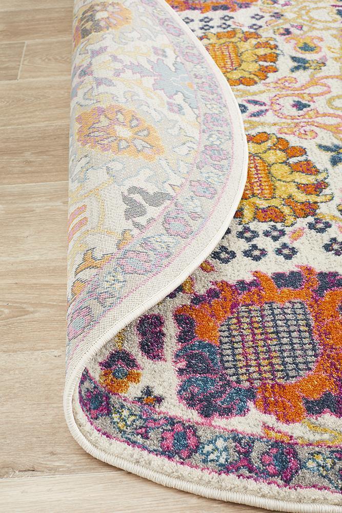 Babylon 206 Multi Round Rug - Cozy Rugs Australia