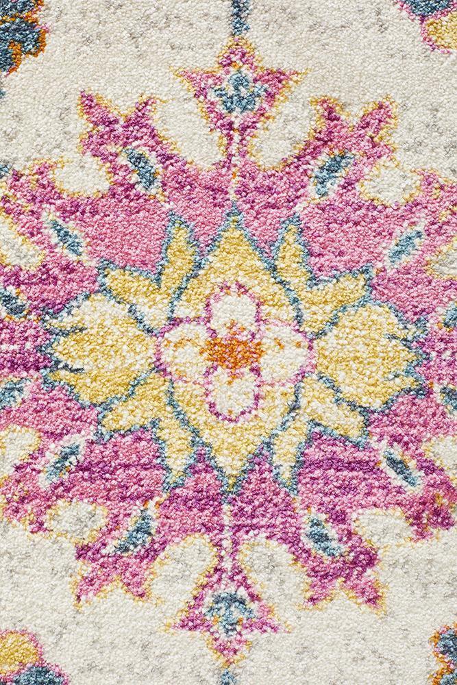 Babylon 208 Multi Round Rug - Cozy Rugs Australia
