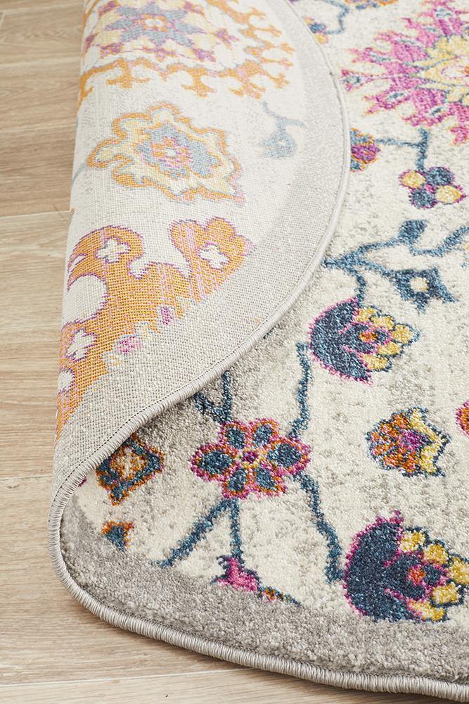 Babylon 208 Multi Round Rug - Cozy Rugs Australia