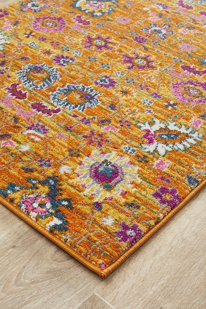 Babylon 210 Rust Runner Rug - Cozy Rugs Australia