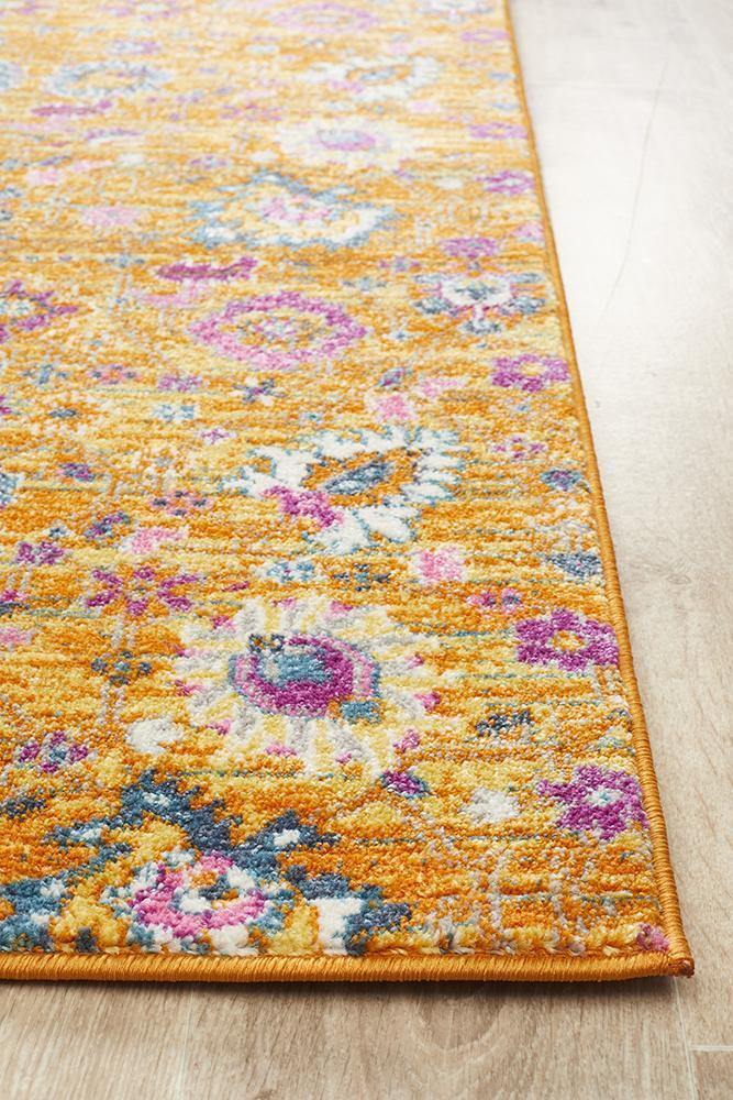 Babylon 210 Rust Runner Rug - Cozy Rugs Australia