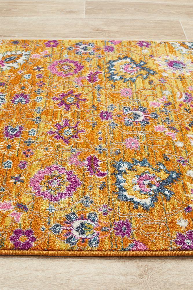 Babylon 210 Rust Runner Rug - Cozy Rugs Australia