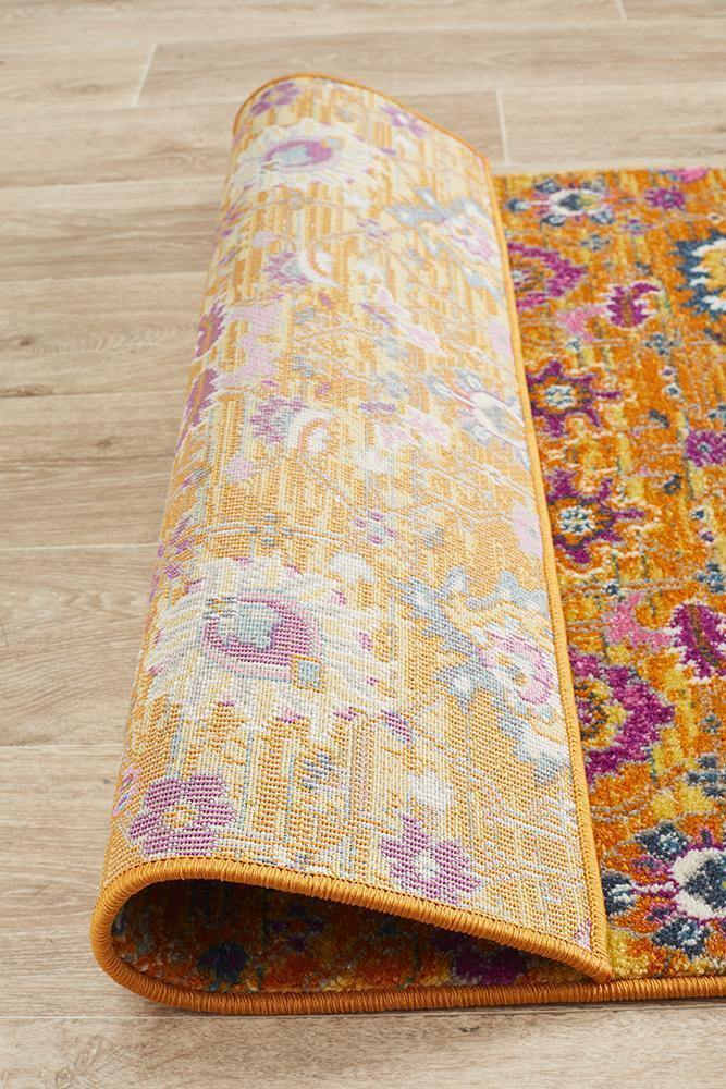 Babylon 210 Rust Runner Rug - Cozy Rugs Australia