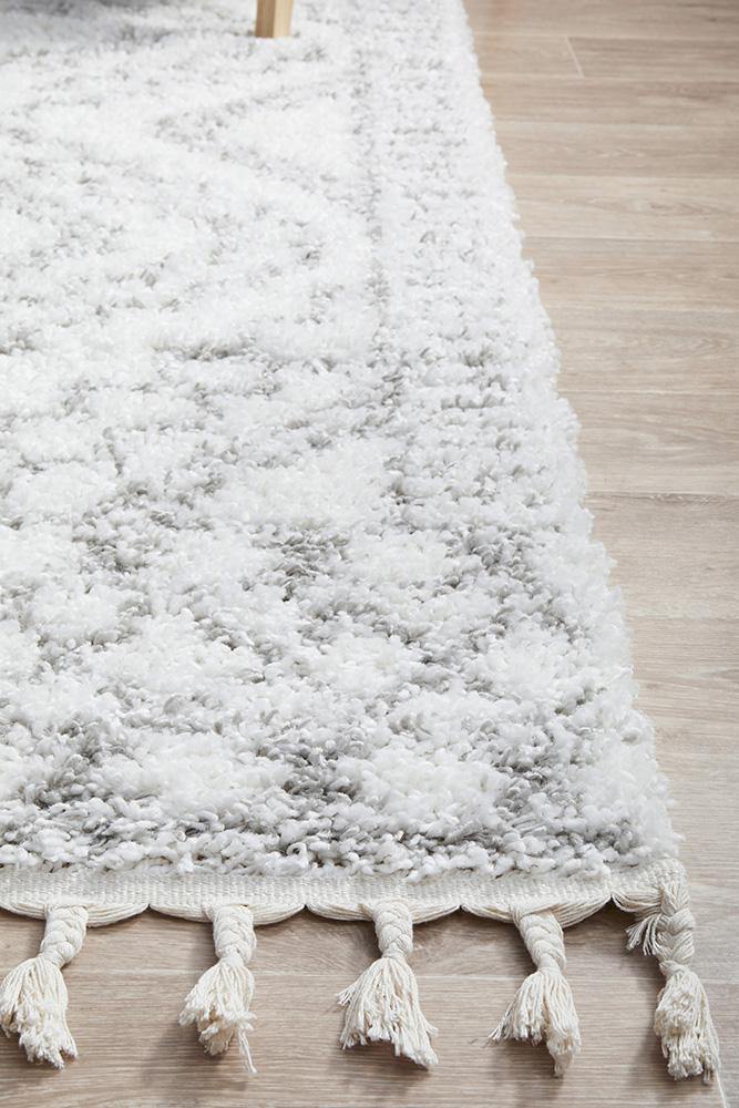 Casablanca Fez White Rug - Cozy Rugs Australia