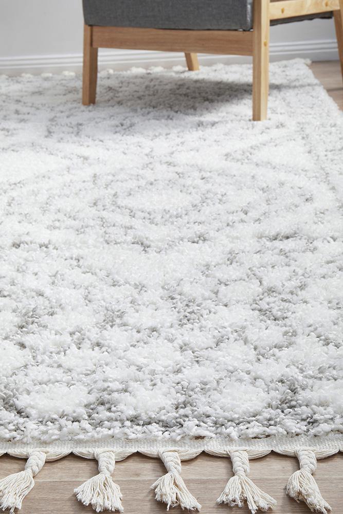 Casablanca Fez White Rug - Cozy Rugs Australia