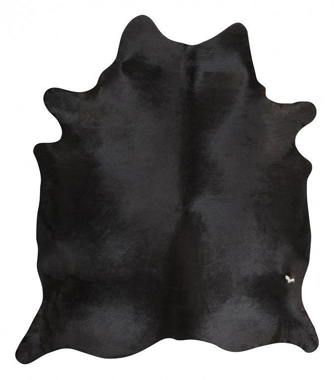 Exquisite Natural Cow Hide Black - Cozy Rugs Australia
