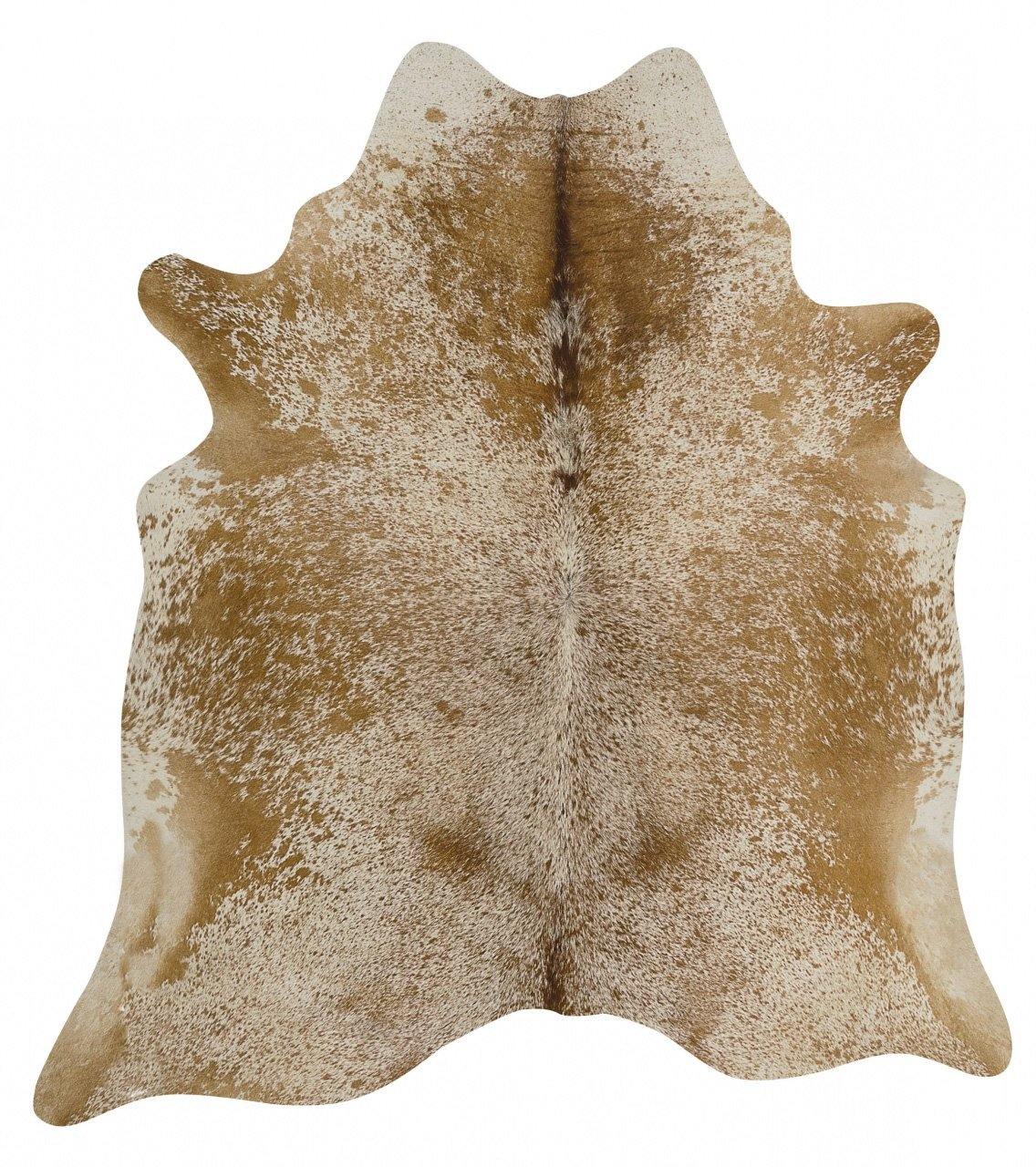Exquisite Natural Cow Hide Salt & Pepper Brown - Cozy Rugs Australia