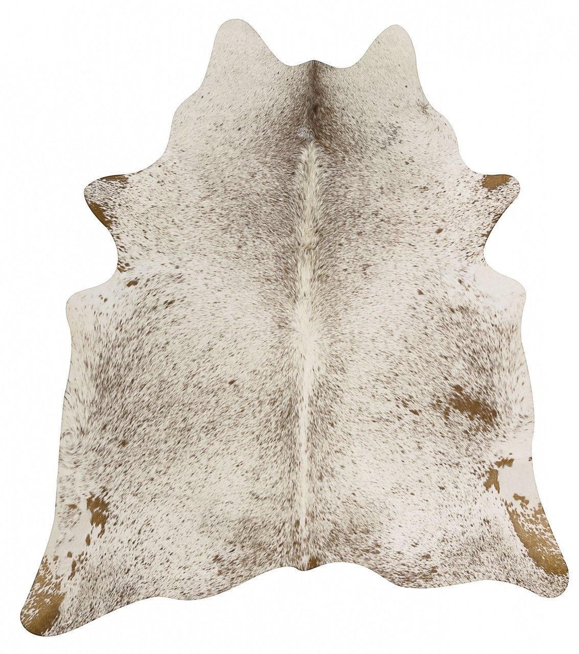 Exquisite Natural Cow Hide Salt & Pepper Brown - Cozy Rugs Australia