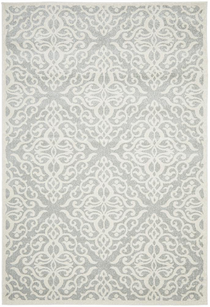 Chrome Lydia Silver Rug - Cozy Rugs Australia