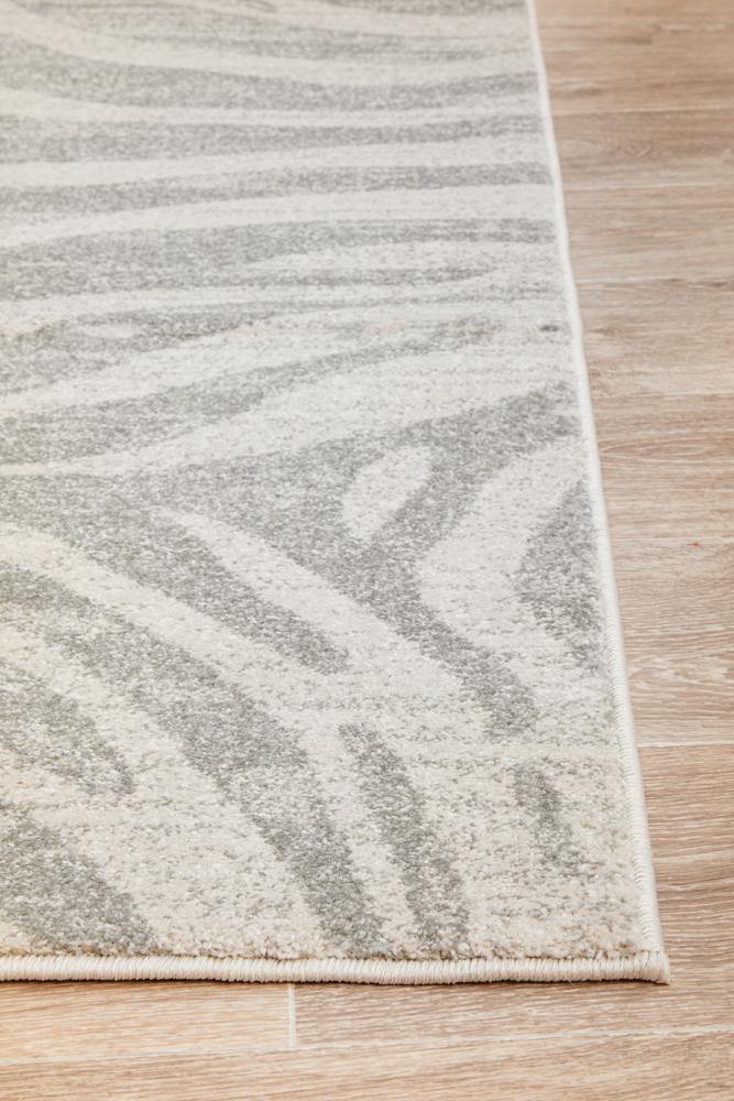 Chrome Savannah Silver Rug - Cozy Rugs Australia
