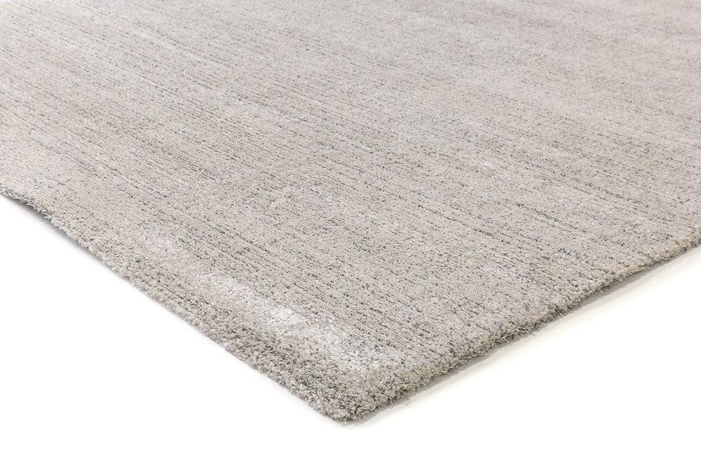 Cloud Plush Pile Silver Stone Color Floor Rug - All Modern Design