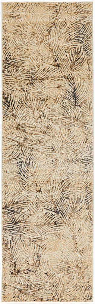 Dreamscape Artistic Nature Modern Charcoal Runner Rug - Cozy Rugs Australia