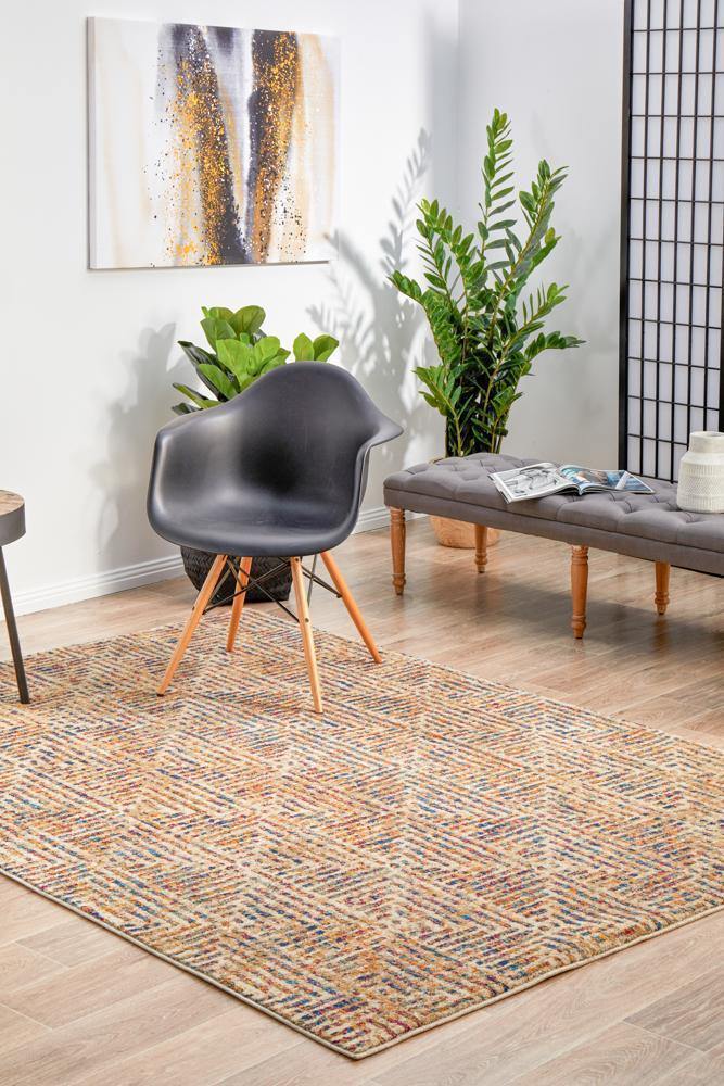 Dreamscape Movement Modern Multi Rug - Cozy Rugs Australia