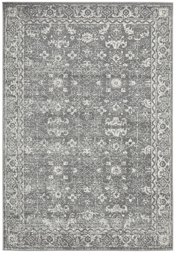 Evoke Pidgeon Grey Transitional Rug - Cozy Rugs Australia