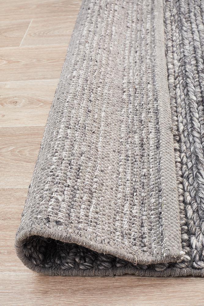 Harvest 801 Steel Rug - Cozy Rugs Australia