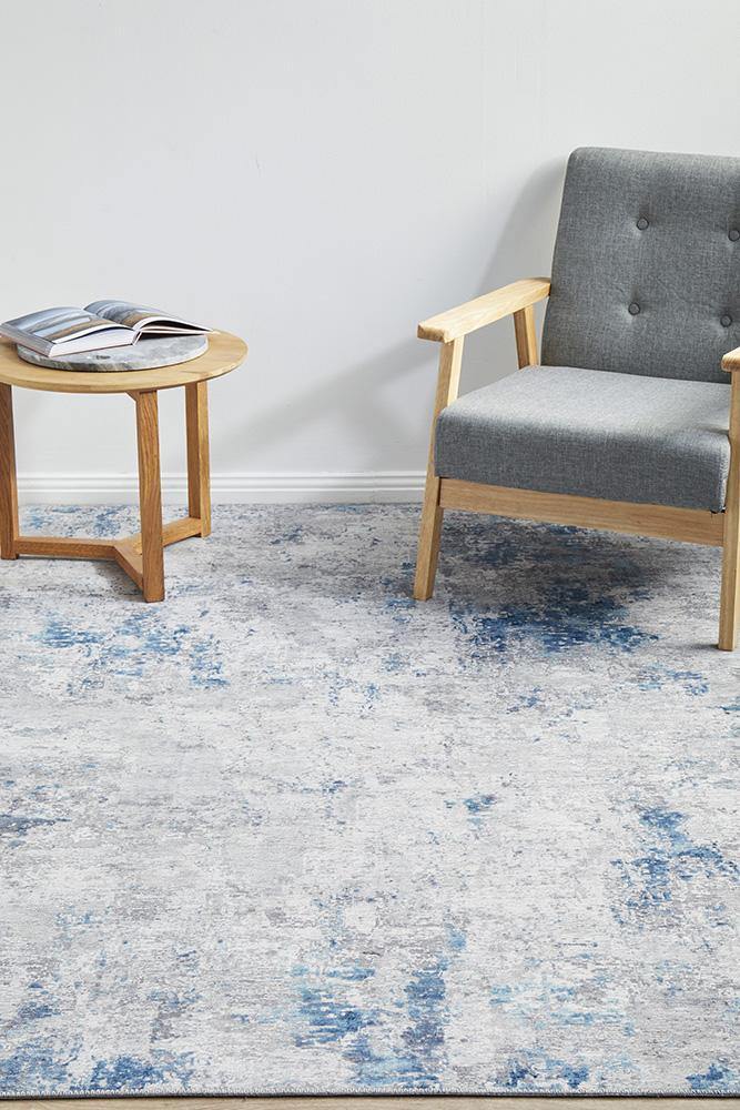 Illusions 132 Blue Rug - Cozy Rugs Australia