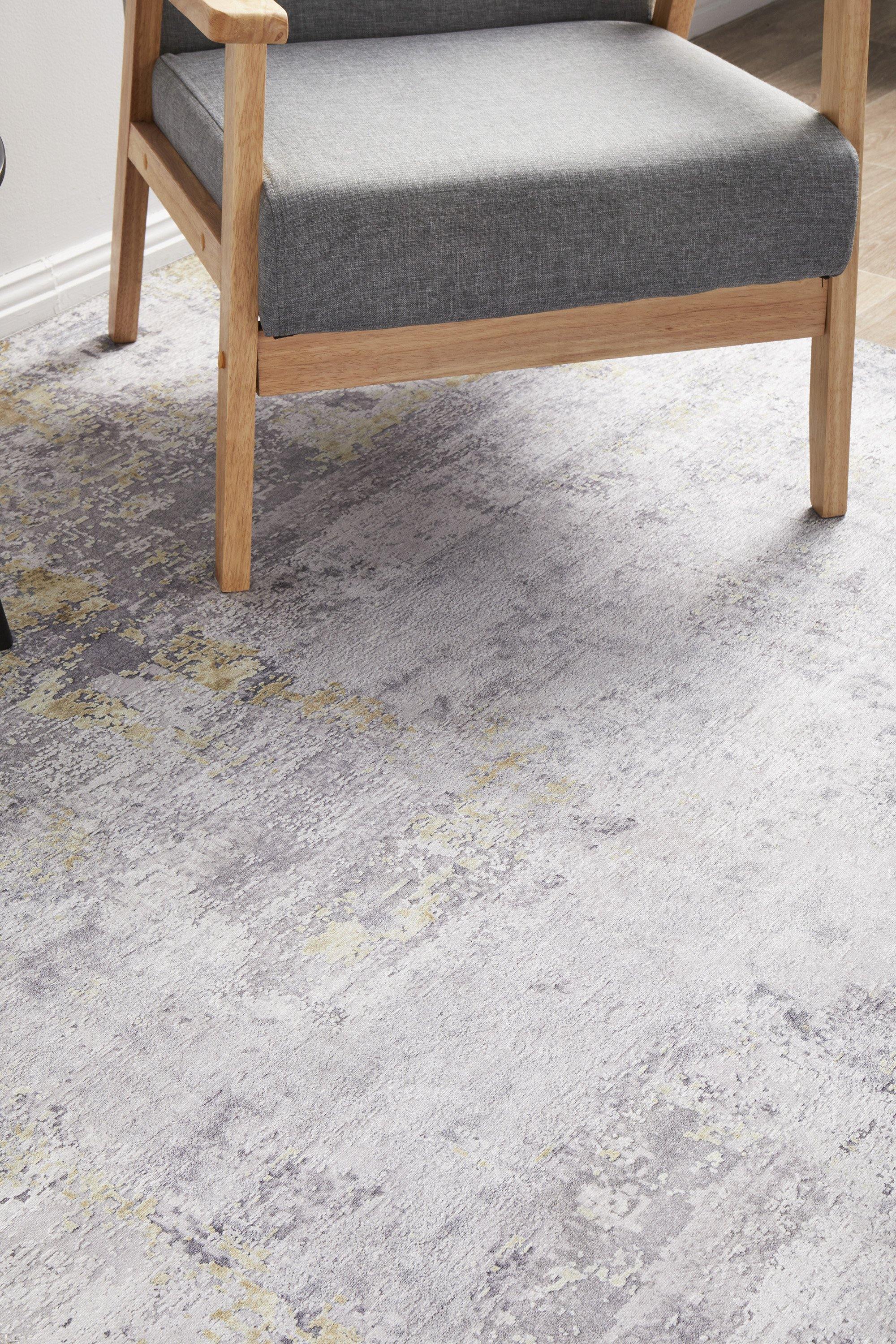 Illusions 156 Gold Rug - Cozy Rugs Australia
