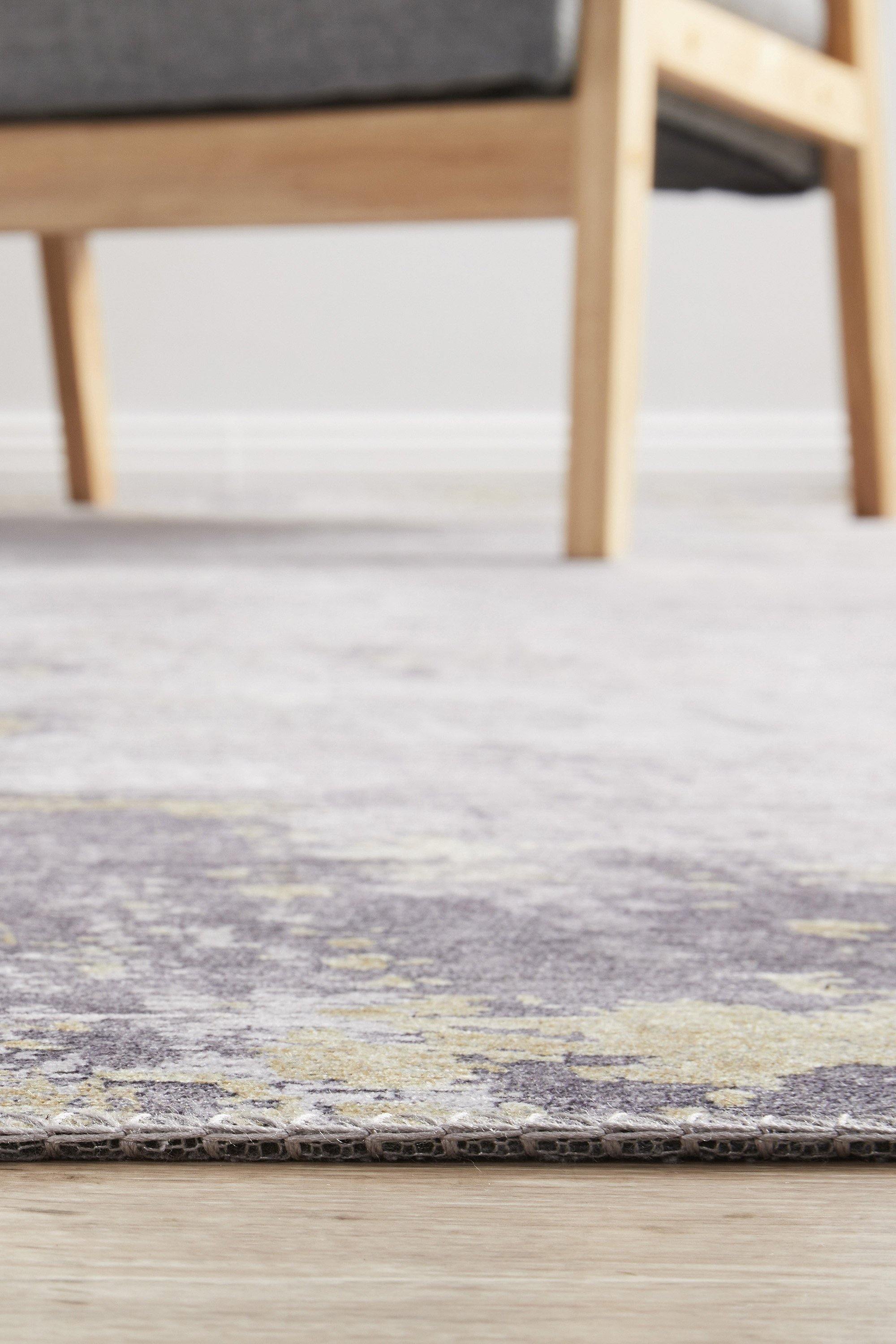 Illusions 156 Gold Rug - Cozy Rugs Australia