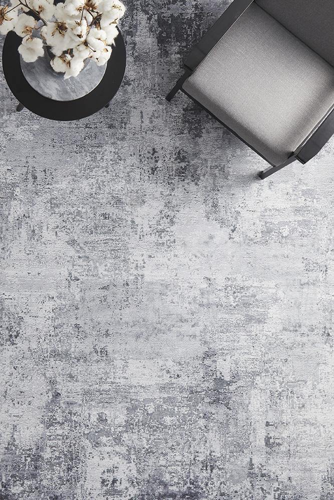 Illusions 156 Silver Rug - Cozy Rugs Australia