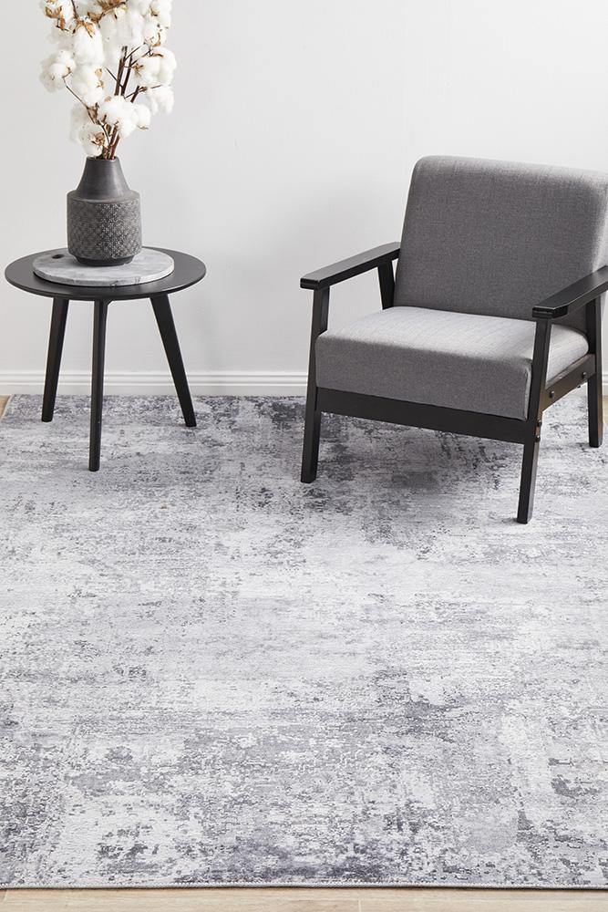 Illusions 156 Silver Rug - Cozy Rugs Australia