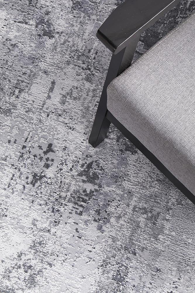 Illusions 156 Silver Rug - Cozy Rugs Australia