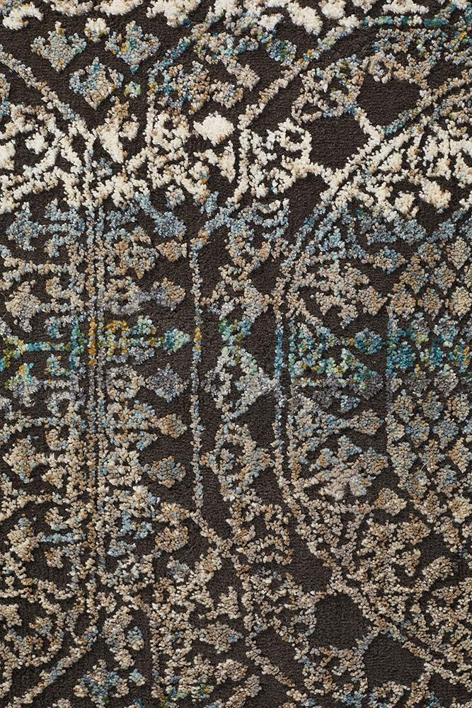 Jezebel Fluid Morrow Modern Blue Rug - Cozy Rugs Australia