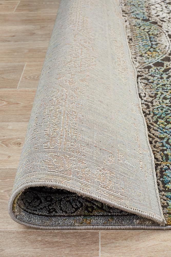 Jezebel Fluid Morrow Modern Blue Rug - Cozy Rugs Australia