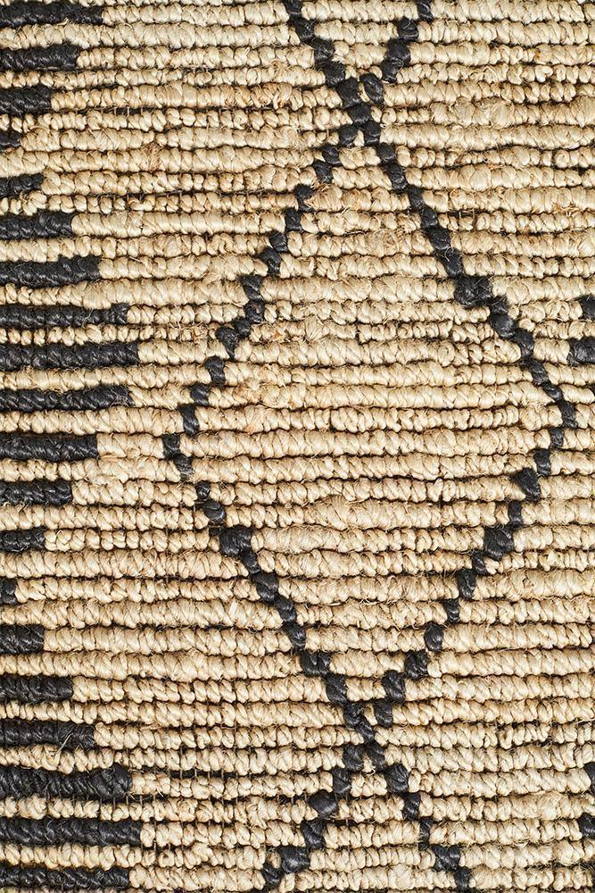 Kenya Kasa Hand Woven Tribal Jute Rug - Cozy Rugs Australia