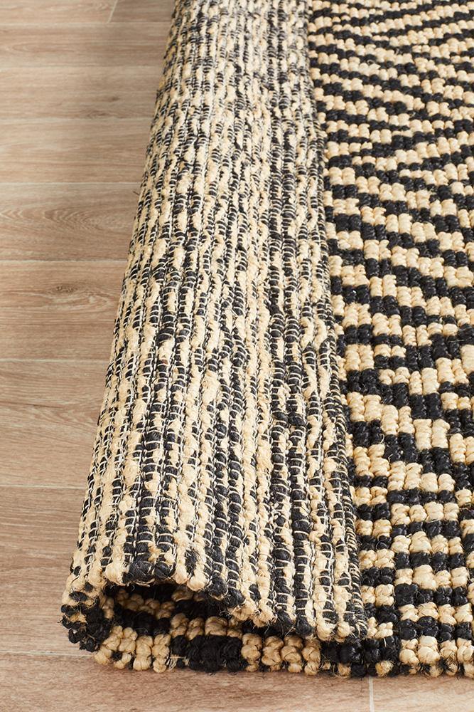 Kenya Kimi Hand Woven Tribal Jute Rug - Cozy Rugs Australia